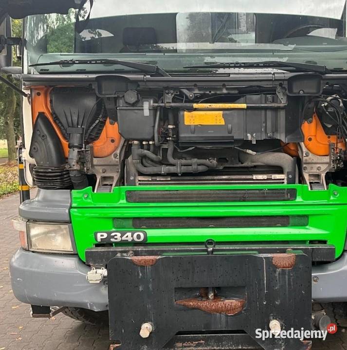 Wywrotka 7x6 z dzwigiem kabina scanis Warszawa