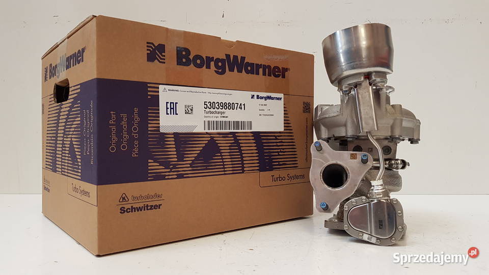 Turbosprężarka BorgWarner KKK 53039880741 Siedlce