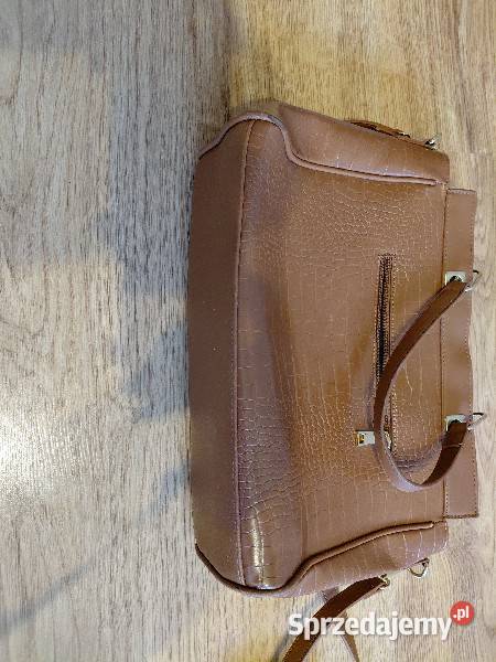 Brązowa torebka damska elegancka pojemna Warszawa sprzedam