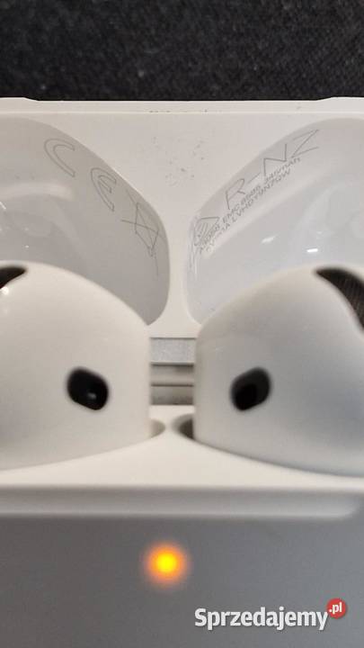 Słuchawki bezprzewodowe douszne Apple AirPods 2 AGD drobne Łódź