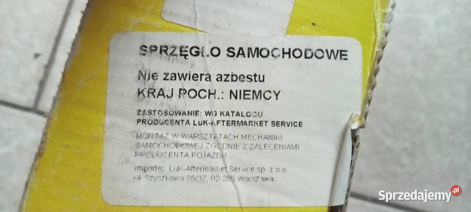 Sprzęgło Ford Mondeo Mk 1 Mondeo