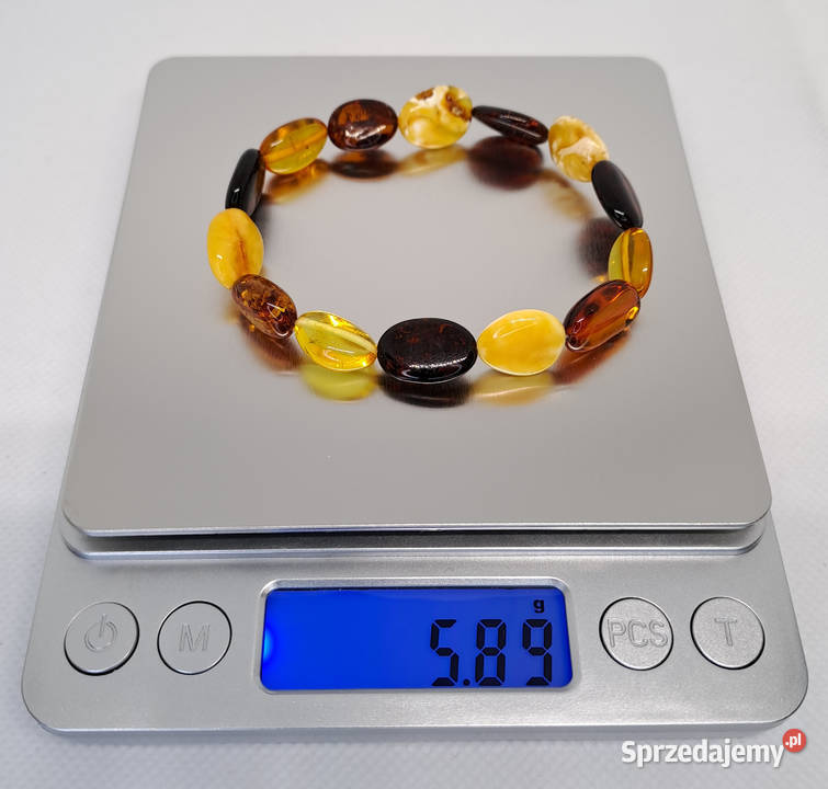Bransoletka z bursztynu bursztyn bałtycki