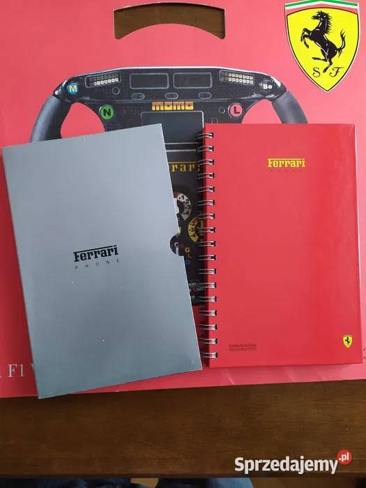 notes notatnik Ferrari i nie tylko