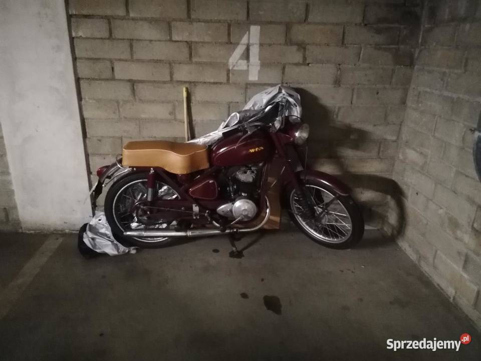 WFM M06 motocykl z 1960 roku 19888km Rzewnie sprzedam