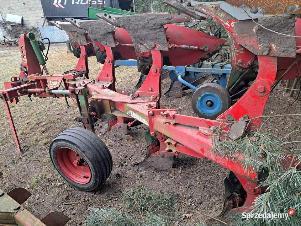 Pług obrotowy 4 skibowy 31 Unia Ibis nie Lemken wielkopolskie Gizałki sprzedam
