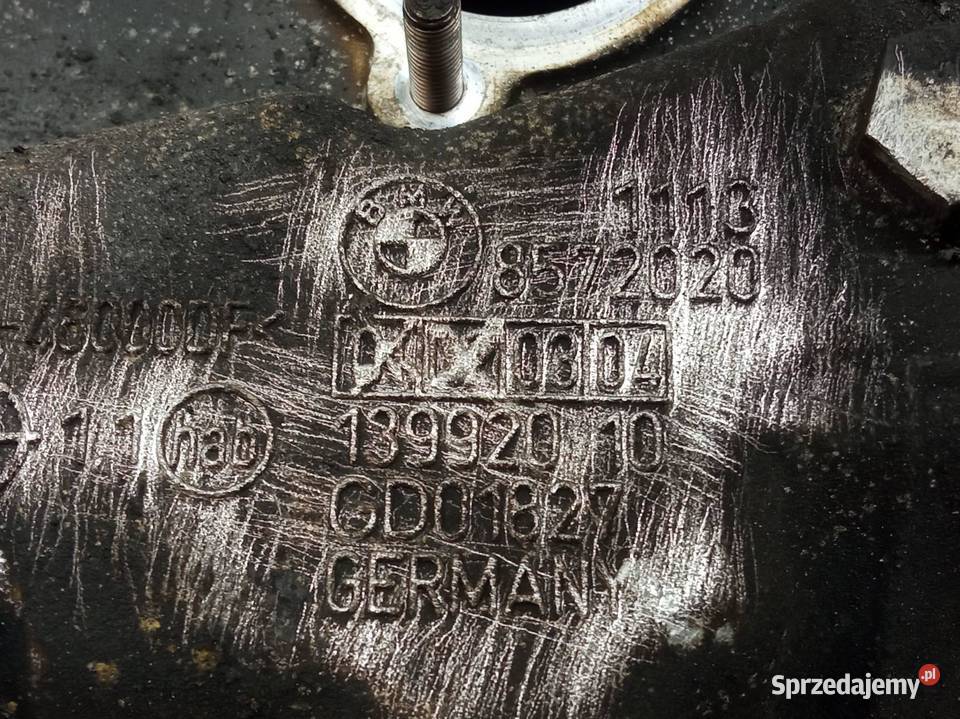 MISKA OLEJOWA 8572020 20 D Bmw Seria 5 VI 2010 Części samochodowe sprzedam