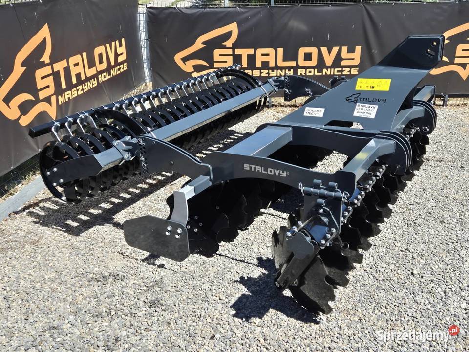 Brona talerzowa MEGA PLUS 2530m talerze 560mm nieuszkodzony Barchaczów