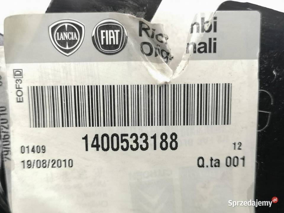 WSPORNIK PASA PRZÓD LEW FIAT SCUDO 2007 osobowe