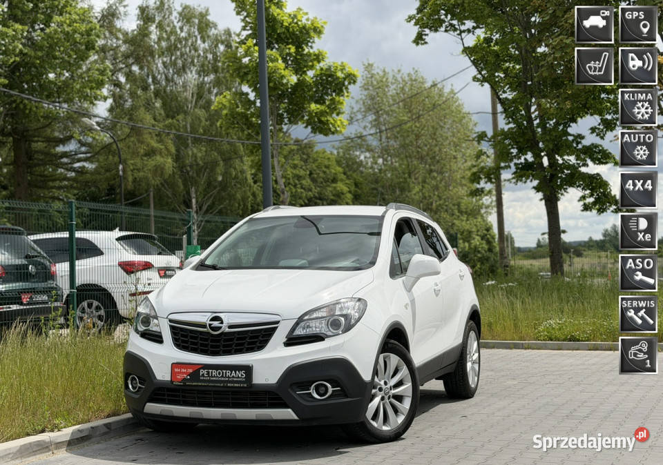Opel Mokka 16 CDTI 136 LED Ksenon 4x4 Nawigacja napęd 4x4 Mrągowo