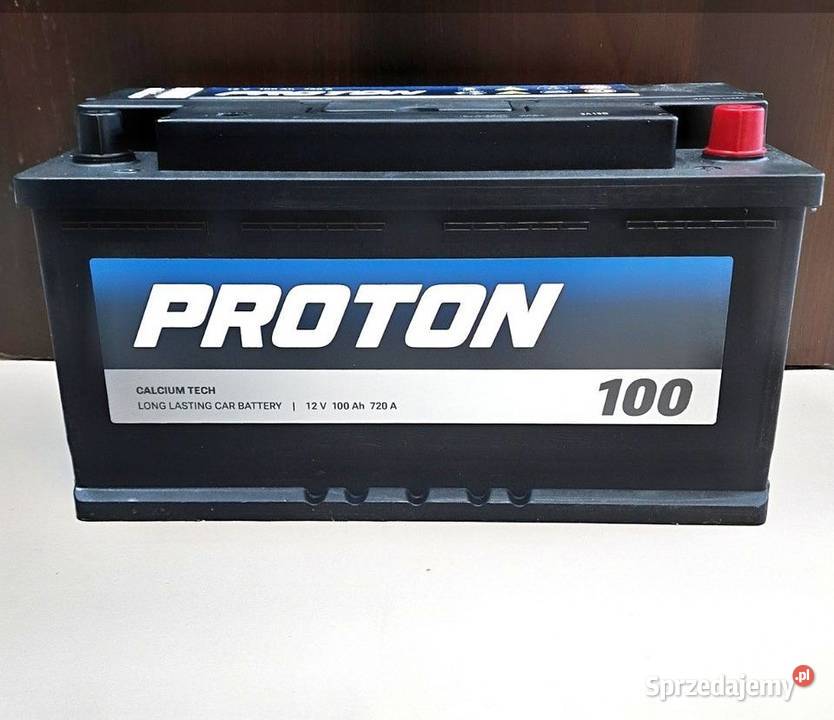 PROTON 100Ah 720A akumulator CHEŁM 696684219 AWP osobowe lubelskie