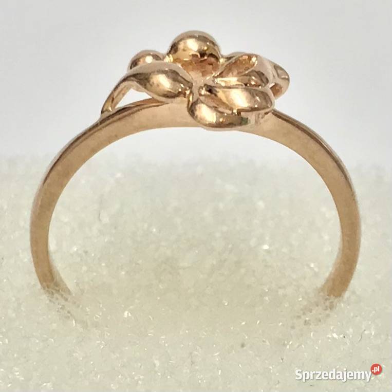Złoty PIERŚCIONEK 585 14K cudowne WINOGRONA mazowieckie Warszawa