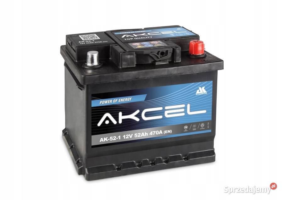 Akumulator 12V 52Ah 470A P Akcel Varta Clarios Jelcz-Laskowice