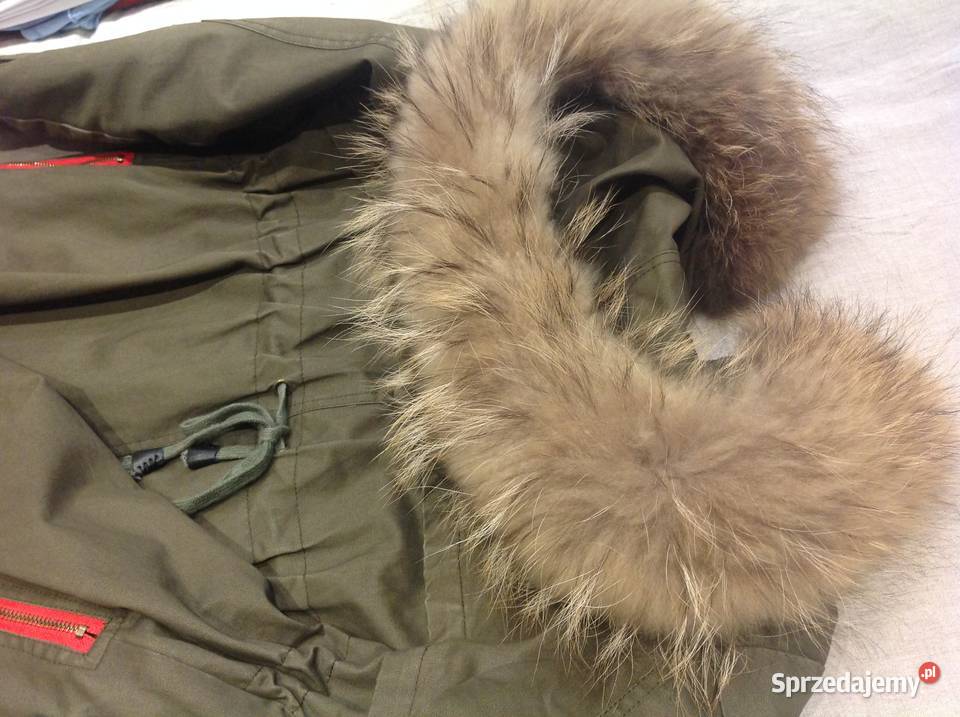 Kurtka Parka Khaki Jenot Damska r 36 Jenot Wiosenna/Jesienna  Nowa Sól