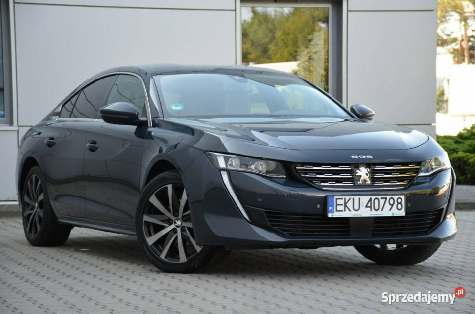 Peugeot 508 16T 180 Serwis 150 Radar Kamera Navi immobilizer Kutno