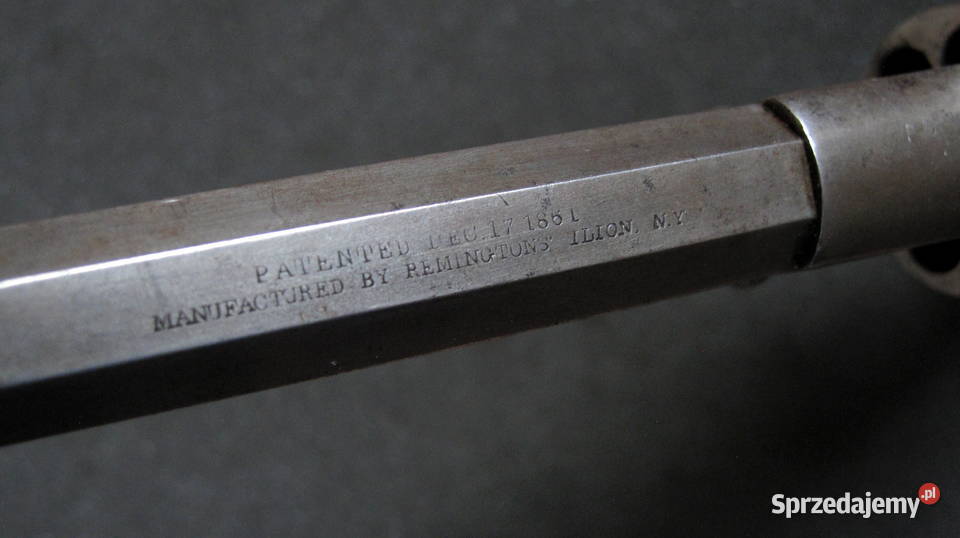 Orginalny Remington 1861 kal 44 pomorskie