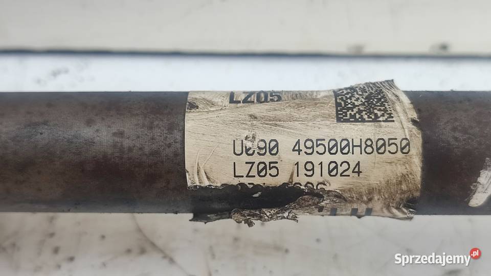 115KIA STONIC 125i G4LF LIFT 49500H8050 PÓŁOŚKA Włoszczowa