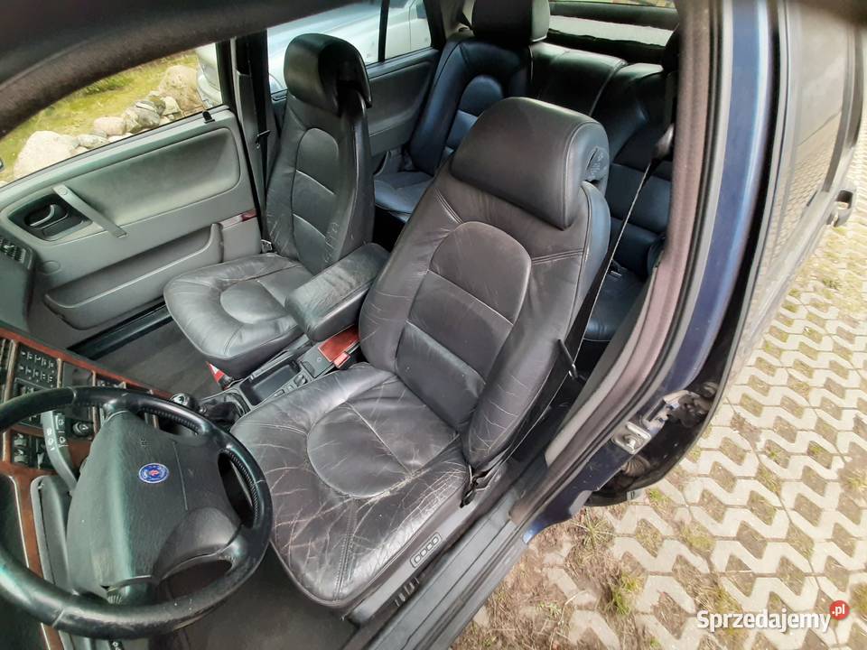 Saab 9000 fotele skóra elektryka pamięć podlaskie