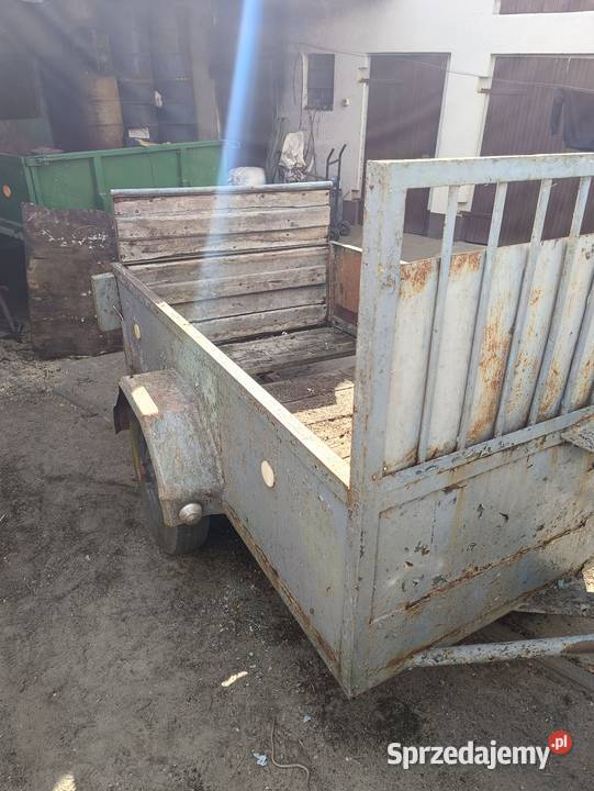 Przyczepka rolnicza wózek ciągnikowa