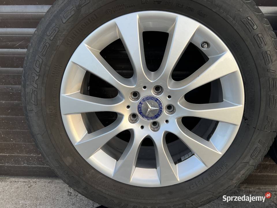 Felgi oryginalne Mercedes 18 5x112 ET56 Mercedes-Benz OE Białogard sprzedam
