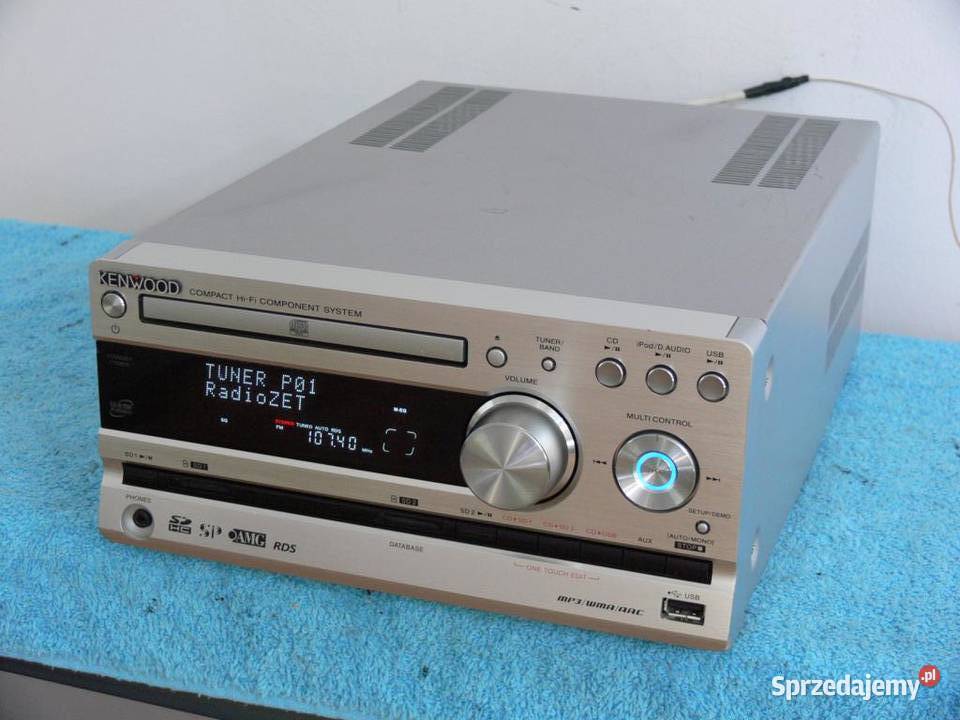 Amplituner Kenwood RDK511USB SD rec mp3 CD RDS podkarpackie Jasło