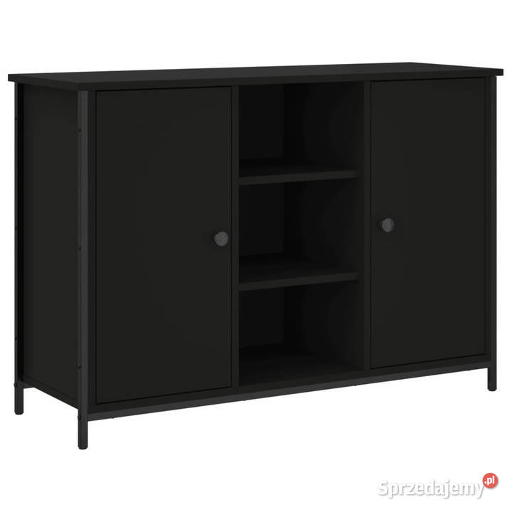 Szafka czarna 100x35x70 materiał drewnopochodny Warszawa