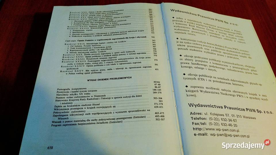 Wiktymologia Brunon Hołyst 1997 DB pomorskie Gdańsk sprzedam