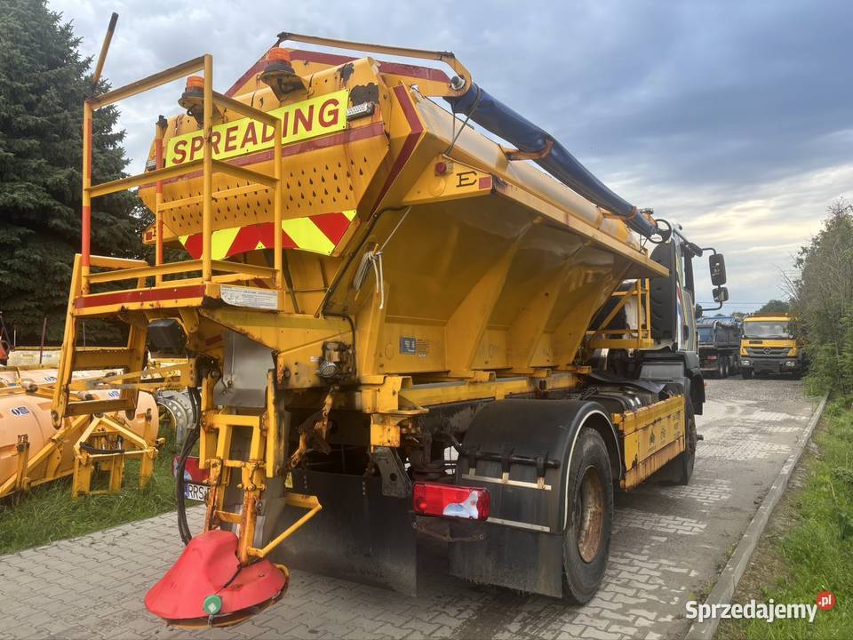 MAN TGM 18290 4x4 BB piaskarka solarka econ pług Ropczyce sprzedam