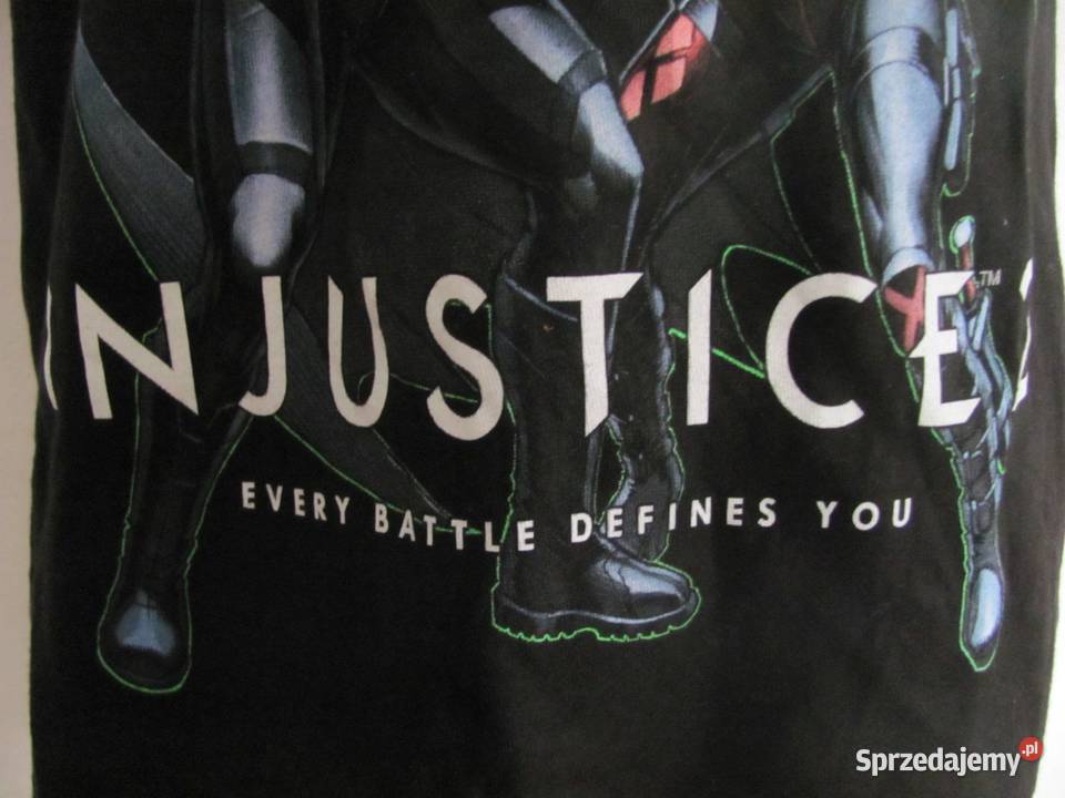 koszulka tshirt INJUSTICE 2 every battle defines Zamość