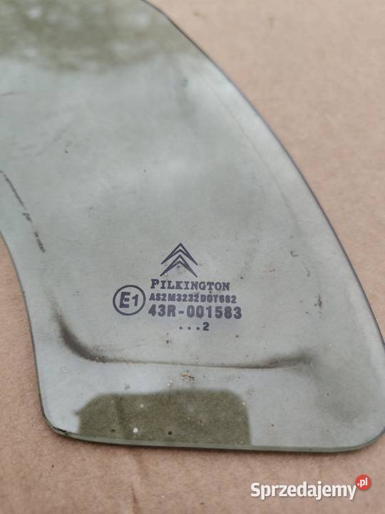 Szyba drzwi przód Citroen C3 Wińsko sprzedam
