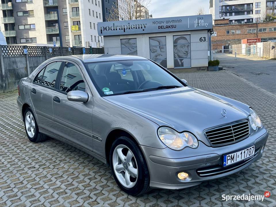 Mercedes c180 kompresor lift zmieniarka CD Mercedes-Benz sprzedam