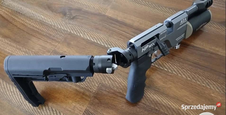 Wiatrówka pistolet big bore PCP AEA HP bintac