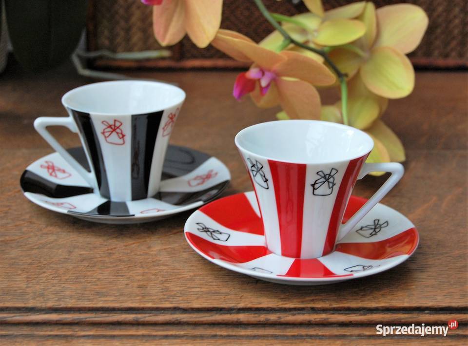 Filiżanki espresso Moulin Rouge porcelana Lublin