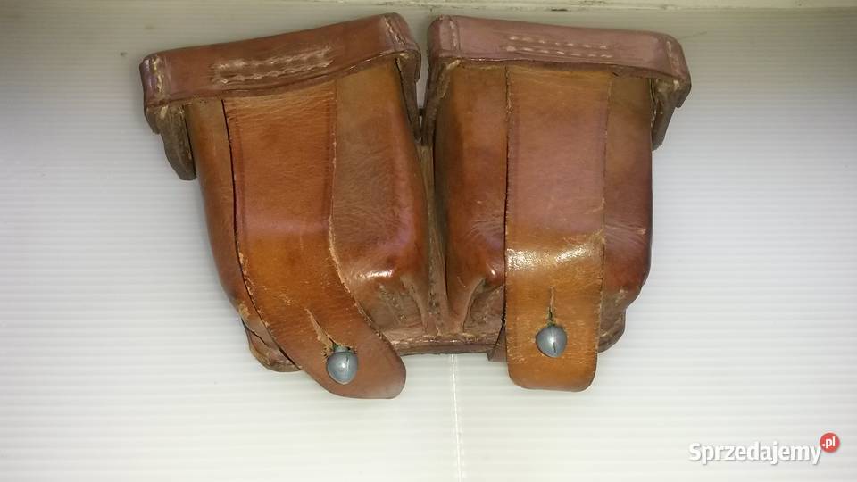 ORYGINALNA POLSKA ŁADOWNICA MOSIN SKÓRZANA Poznań