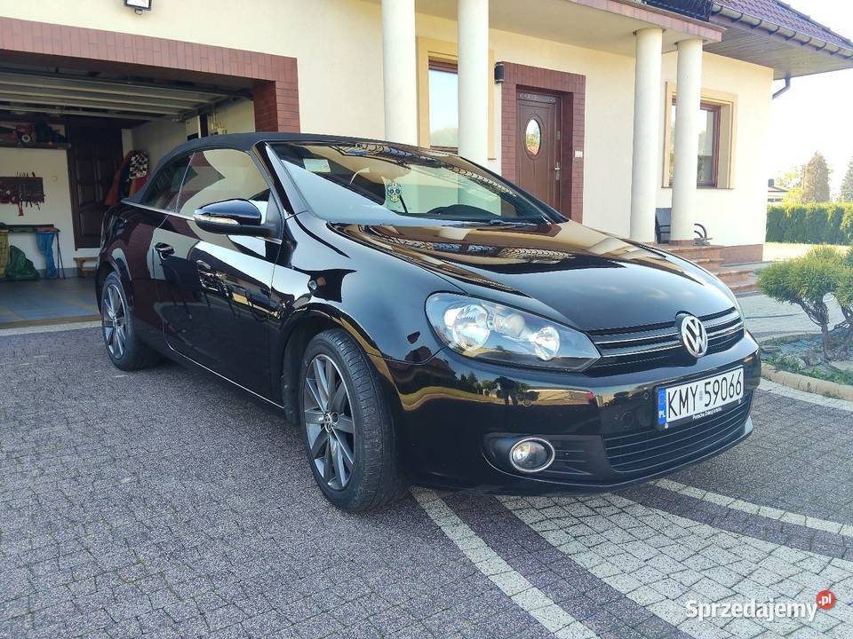 Volkswagen Golf VI Cabrio 16TDI 2012r Zakliczyn