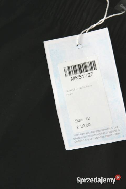 40 Anthology spodnie damskie Jegginsy czarne Bez wzoru Spodnie śląskie Szczerbice