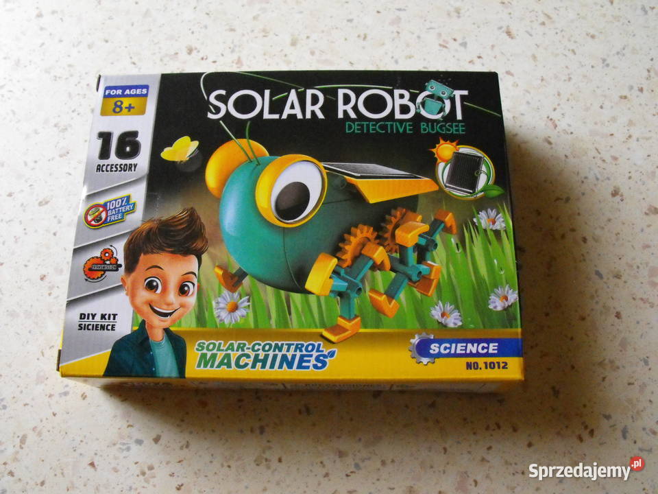 Edukacyjny Robot Owad Detektyw Świerszcz Solarny Pozostałe