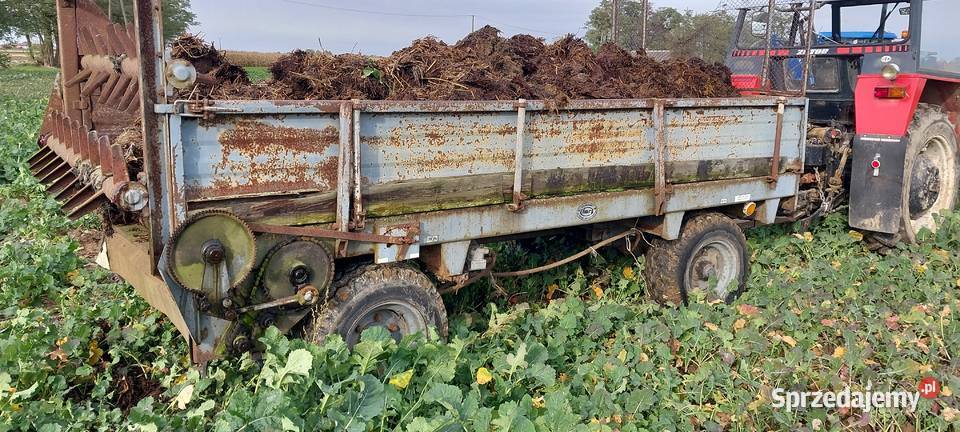 rozrzutnik obornika 2 osiowy Czarna Białostocka Rozrzutniki obornika