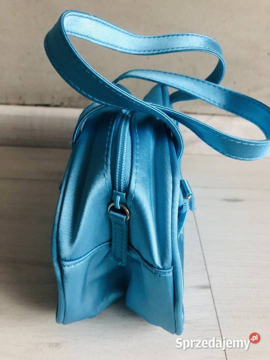 NOWA kosmetyczka niebieska futerał kuferek 3 Łódź sprzedam