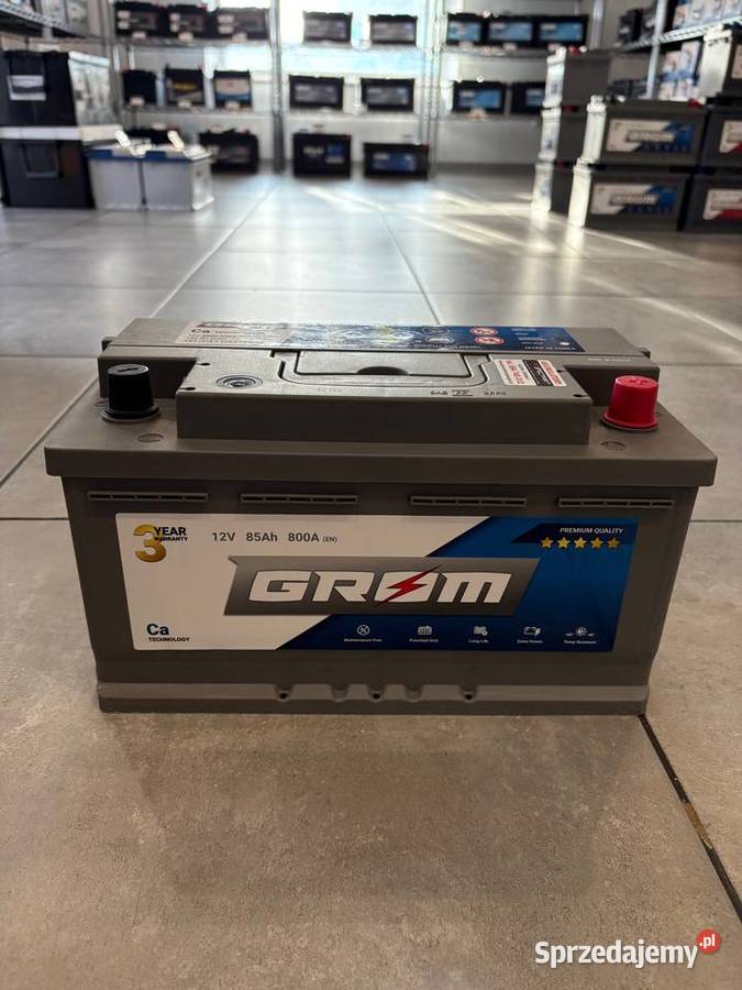 Akumulator 85Ah 800A Grom Premium podlaskie Augustów
