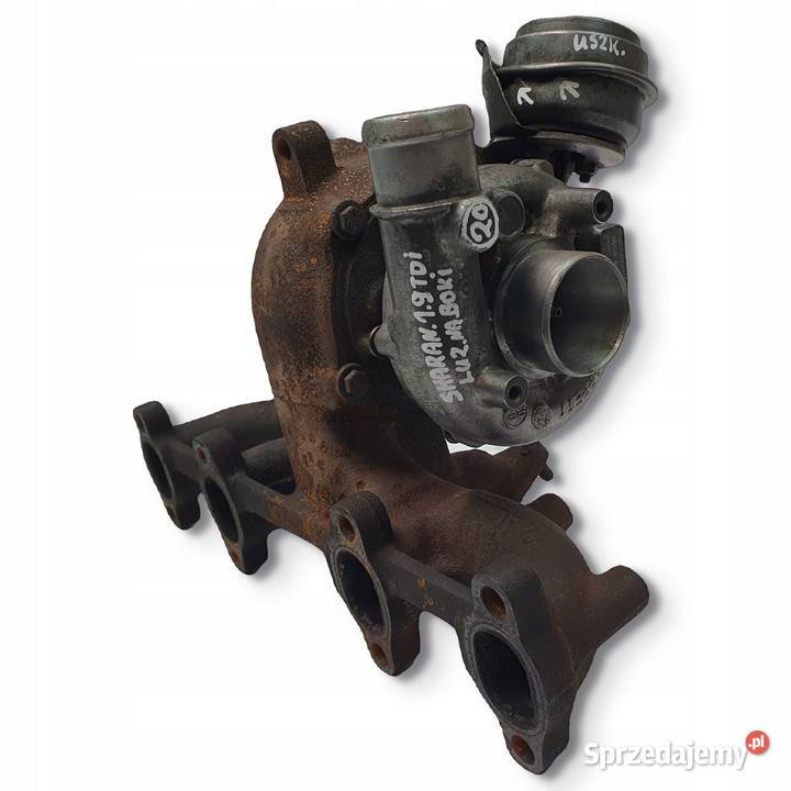 TURBOSPRĘŻARKA VW Sharan 19 TDI 03G253019N lubelskie Chełm sprzedam