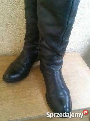 Włoskie buty kozaki oficerki VENEZJA 41 Katowice