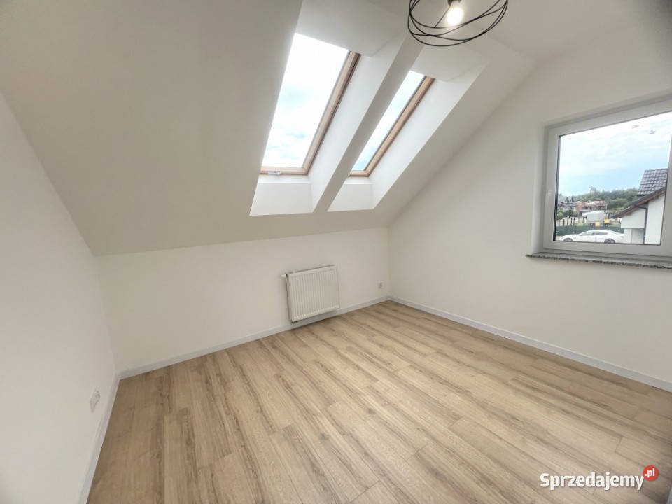 OKAZJA Wykończony nowy bliźniak z garażem bez