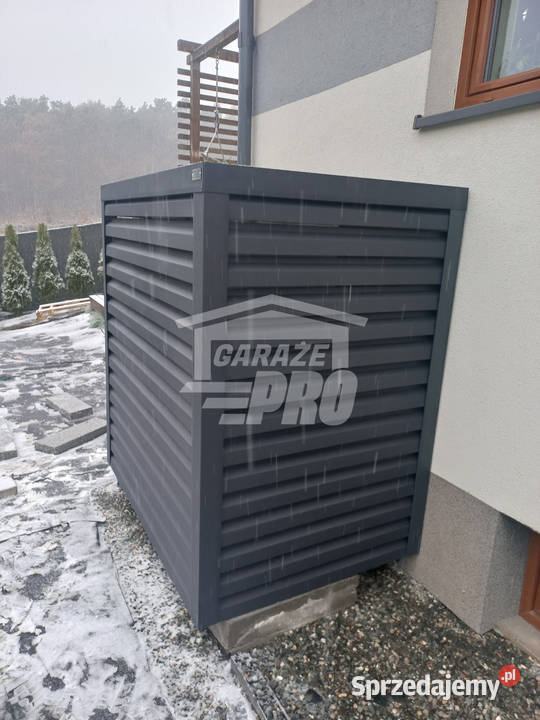 Osłona pompy ciepła 80x50x180 antracyt GP319 Pozostałe