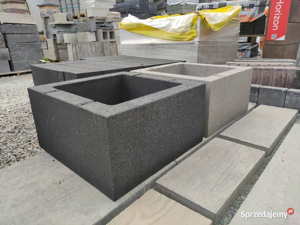 Donica gazon kwietnik doniczka betonowa kostka Myślenice sprzedam