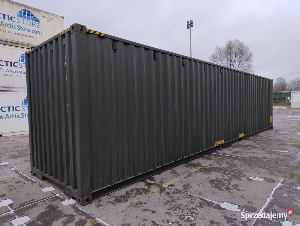 Kontener Morski Magazynowy 40HC nowy One Way 12m Łódź