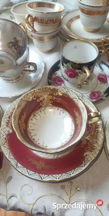 Filiżanka do espresso Pięknie złocona