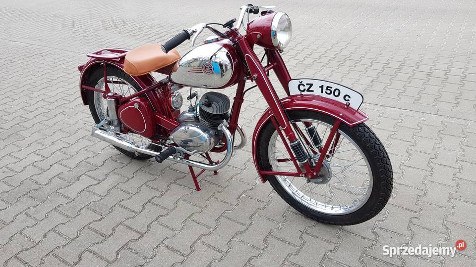 CZ 150 C 1952 zarejestrowany Gryfino