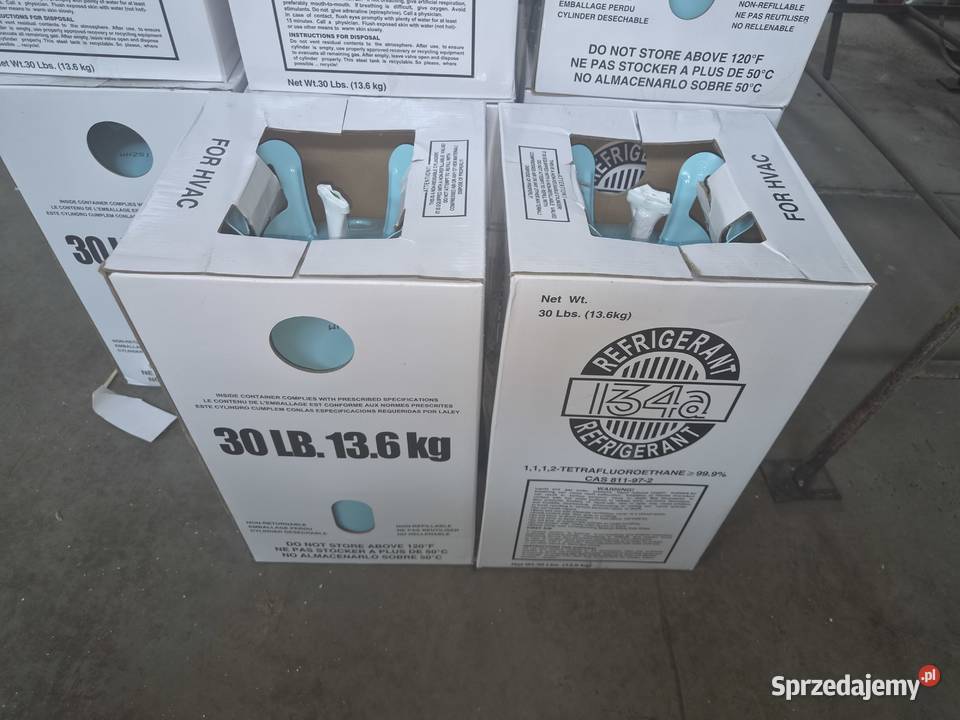 czynnik chłodniczy freon R 134a 136 Produkcja Słupno