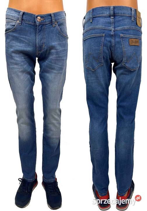 Spodnie męskie Wrangler Larston Blue W29 L34 Pisz