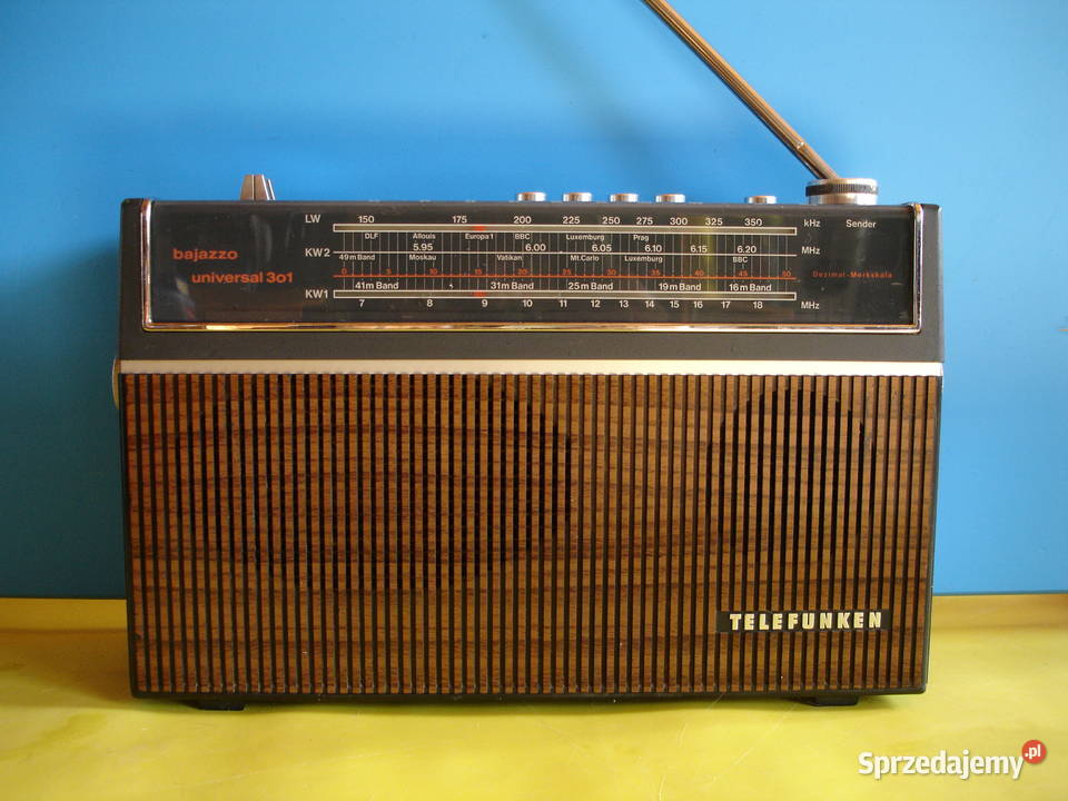 RADIO TELEFUNKEN BAJAZZO UNIVERSAL 301 lubuskie Zielona Góra